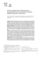 A new doppler-derived parameter to quantify internal carotid artery stenosis