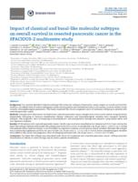 Impact of classical and basal-like molecular subtypes on overall survival in resected pancreatic cancer in the SPACIOUS-2 multicentre study