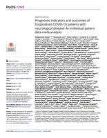 Prognostic indicators and outcomes of hospitalised COVID-19 patients with neurological disease