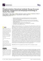 Phosphorylcholine monoclonal antibody therapy decreases intraplaque angiogenesis and intraplaque hemorrhage in murine vein grafts