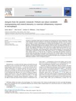 Antigens from the parasitic nematode Trichuris suis induce metabolic reprogramming and trained immunity to constrain inflammatory responses in macrophages