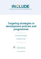 Targeting strategies in development policies and programmes