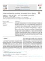 Polysarcosine-based lipid formulations for intracranial delivery of mRNA