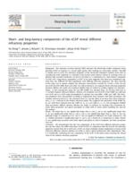 Short- and long-latency components of the eCAP reveal different refractory properties