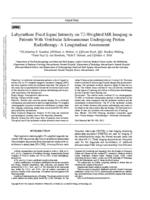 Labyrinthine fluid signal intensity on T2-weighted MR imaging in patients with vestibular schwannomas undergoing proton radiotherapy