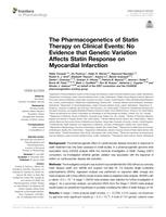 The pharmacogenetics of Statin Therapy on clinical events