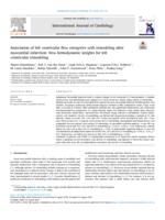 Association of left ventricular flow energetics with remodeling after myocardial infarction