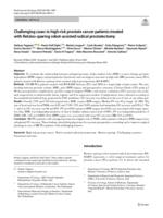 Challenging cases in high-risk prostate cancer patients treated with Retzius-sparing robot-assisted radical prostatectomy