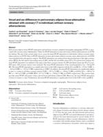 Vessel and sex differences in pericoronary adipose tissue attenuation obtained with coronary CT in individuals without coronary atherosclerosis
