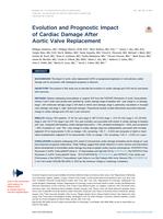 Evolution and prognostic impact of cardiac damage after aortic valve replacement