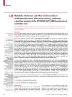 Metabolic risk factors and effect of alirocumab on cardiovascular events after acute coronary syndrome