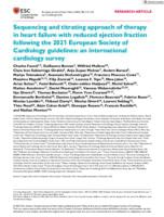 Sequencing and titrating approach of therapy in heart failure with reduced ejection fraction following the 2021 European Society of Cardiology guidelines