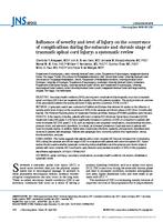 Influence of severity and level of injury on the occurrence of complications during the subacute and chronic stage of traumatic spinal cord injury: a systematic review