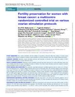 Fertility preservation for women with breast cancer