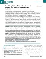 Predicting kidney failure, cardiovascular disease, and death in advanced CKD patients