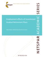 Employment effects of Incentivized Gradual Retirement plans