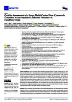 Quality assessment of a large multi-center flow cytometric dataset of acute myeloid leukemia patients-A EuroFlow study