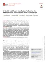 A flexible and efficient microfluidics platform for the characterization and isolation of novel bacteriophages