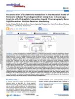 Reconstruction of glutathione metabolism in the neuronal model of rotenone-induced neurodegeneration using mass isotopologue analysis with hydrophilic interaction liquid chromatography-Zeno high-resolution multiple reaction monitoring