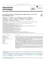 Test-retest precision and longitudinal cartilage thickness loss in the IMI-APPROACH cohort