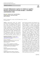 Systemic inflammatory markers in relation to cognitive function and measures of brain atrophy