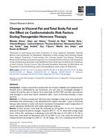 Change in visceral fat and total body fat and the effect on cardiometabolic risk factors during transgender hormone therapy