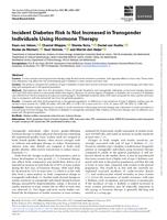 Incident diabetes risk Is not increased in transgender Individuals using hormone therapy