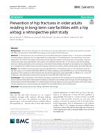 Prevention of hip fractures in older adults residing in long-term care facilities with a hip airbag