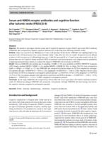 Serum anti-NMDA-receptor antibodies and cognitive function after ischemic stroke (PROSCIS-B)