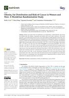 Obesity, fat distribution and risk of cancer in women and men