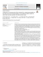 Comparison of neuromuscular block measured by compressomyography at the upper arm and electromyography at the adductor pollicis muscle in obese and non-obese patients