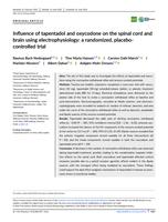 Influence of tapentadol and oxycodone on the spinal cord and brain using electrophysiology