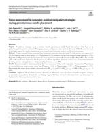 Value-assessment of computer-assisted navigation strategies during percutaneous needle placement