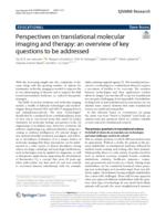 Perspectives on translational molecular imaging and therapy