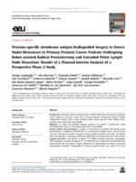 Prostate-specific membrane antigen radioguided surgery to detect nodal metastases in primary prostate cancer patients undergoing robot-assisted radical prostatectomy and extended pelvic lymph node dissection