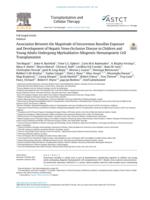 Association between the magnitude of intravenous busulfan exposure and development of hepatic veno-occlusive disease in children and young adults undergoing myeloablative allogeneic hematopoietic cell transplantation