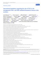 International guidelines regarding the role of IVIG in the management of Rh- and ABO-mediated haemolytic disease of the newborn