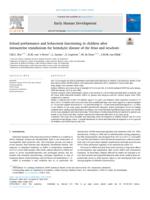 School performance and behavioral functioning in children after intrauterine transfusions for hemolytic disease of the fetus and newborn