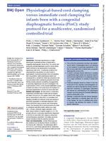 Physiological-based cord clamping versus immediate cord clamping for infants born with a congenital diaphragmatic hernia (PinC)