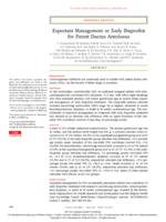 Expectant management or early ibuprofen for patent ductus arteriosus