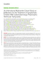 An International Multicenter Cohort Study on beta-blockers for the treatment of symptomatic children with catecholaminergic polymorphic ventricular tachycardia