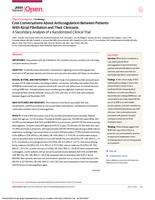 Cost conversations about anticoagulation between patients with atrial fibrillation and their clinicians
