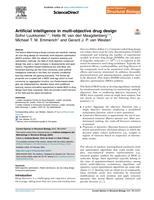 Artificial intelligence in multi-objective drug design