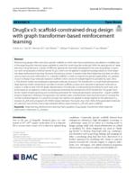 DrugEx v3: scaffold-constrained drug design with graph transformer-based reinforcement learning