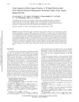 Axial ligation in blue-copper proteins. A W-band ESE detected EPR study of the azurin mutant M121H