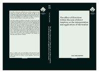 The effect of directives within the area of direct taxation on the interpretation and application of tax treaties