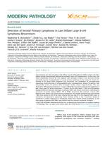 Detection of second primary lymphoma in late diffuse large B-cell lymphoma recurrences