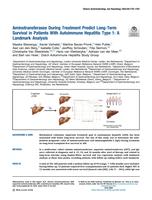 Aminotransferases during treatment predict long-term survival in patients with autoimmune hepatitis type 1