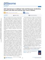 2023 special issue on software tools and resources: accelerating research with new and evolving open source software