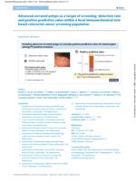 Advanced serrated polyps as a target of screening